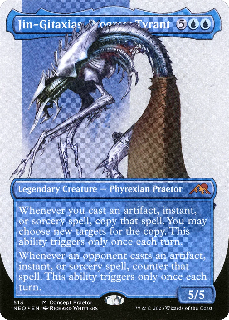 Jin-Gitaxias, Progress Tyrant · Kamigawa: Neon Dynasty