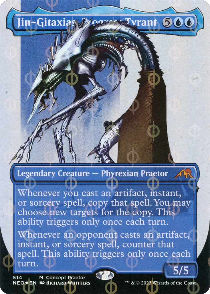 Jin-Gitaxias, Progress Tyrant · Kamigawa: Neon Dynasty
