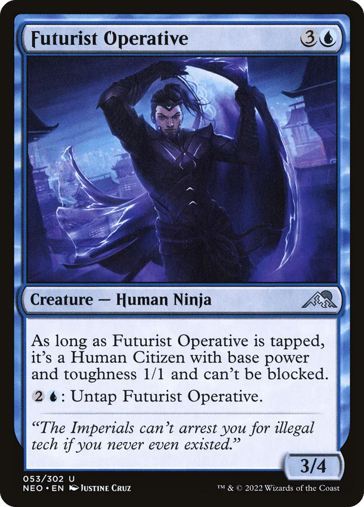 Futurist Operative · Kamigawa: Neon Dynasty