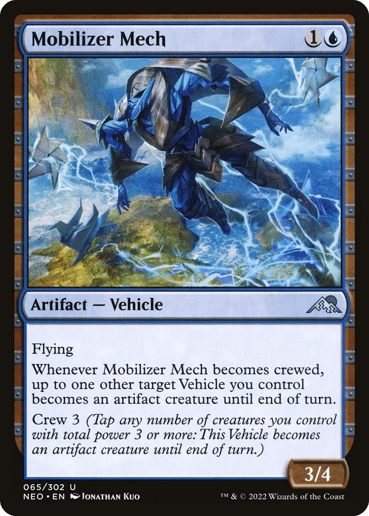 Mobilizer Mech · Kamigawa: Neon Dynasty