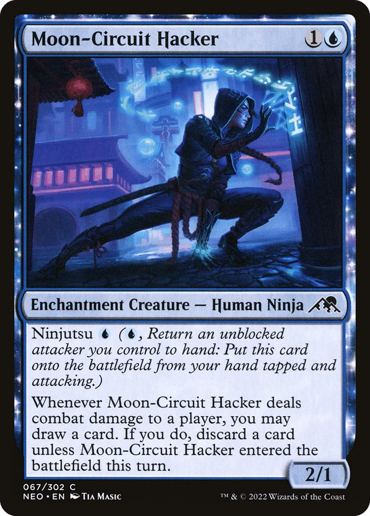 Moon-Circuit Hacker · Kamigawa: Neon Dynasty