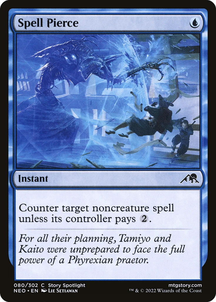 Spell Pierce · Kamigawa: Neon Dynasty