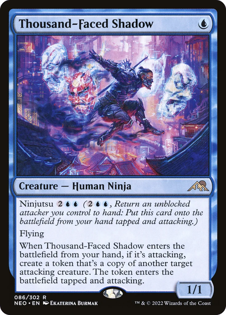 Thousand-Faced Shadow · Kamigawa: Neon Dynasty