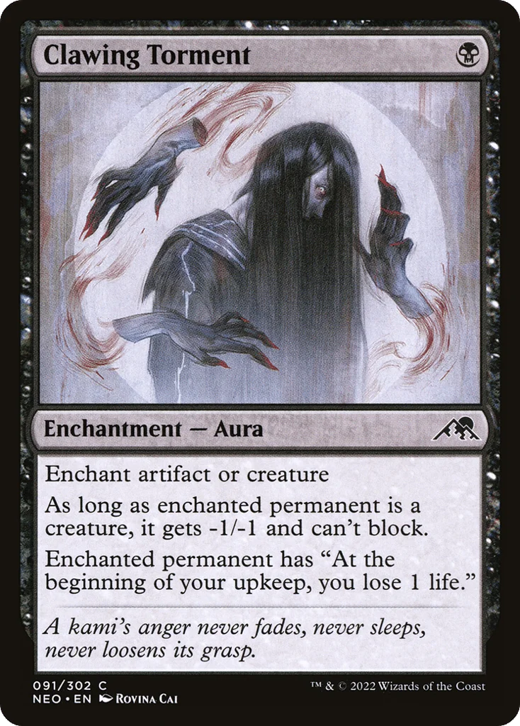 Clawing Torment · Kamigawa: Neon Dynasty