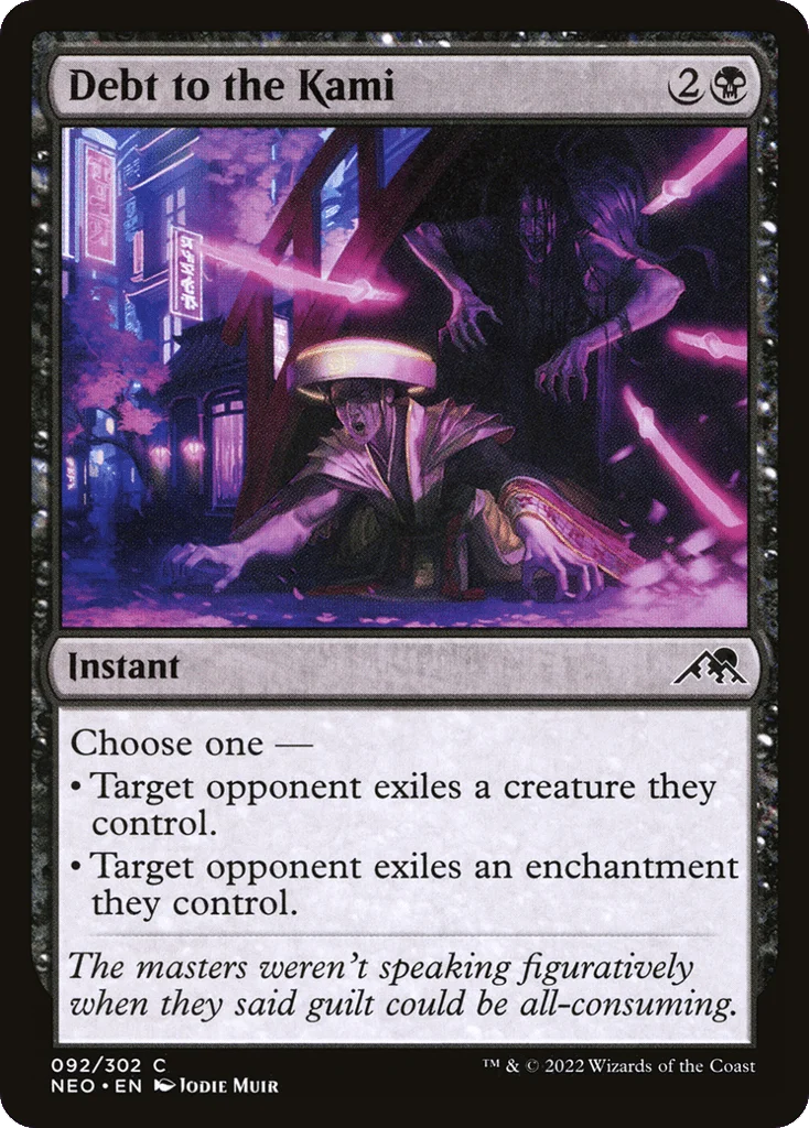 Debt to the Kami · Kamigawa: Neon Dynasty