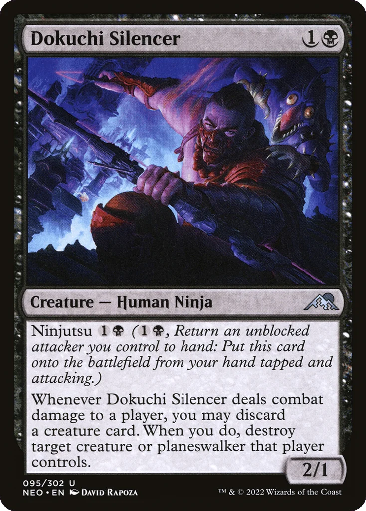 Dokuchi Silencer · Kamigawa: Neon Dynasty