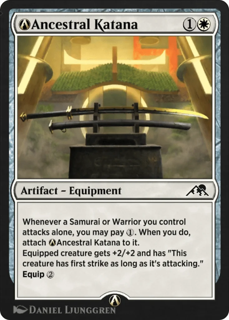 A-Ancestral Katana · Kamigawa: Neon Dynasty