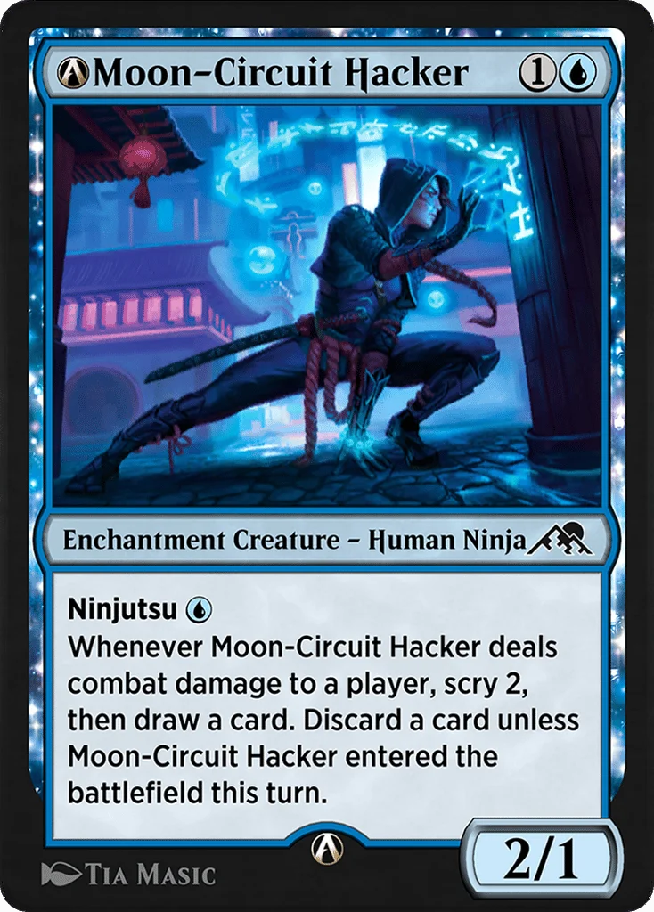 A-Moon-Circuit Hacker · Kamigawa: Neon Dynasty