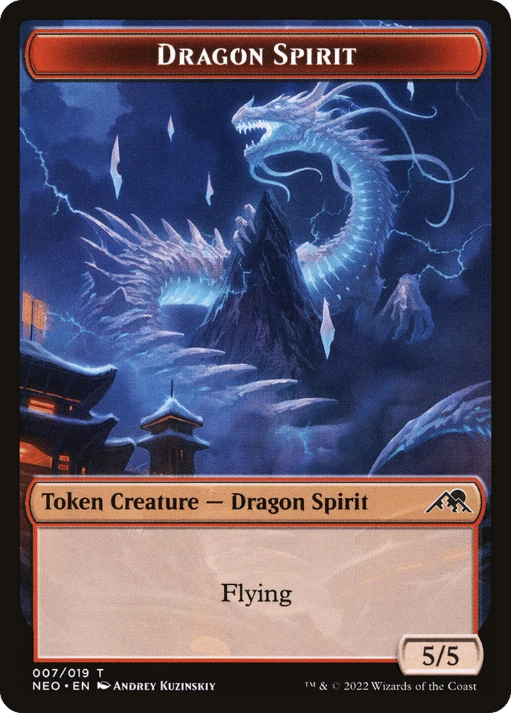 Dragon Spirit · Kamigawa: Neon Dynasty
