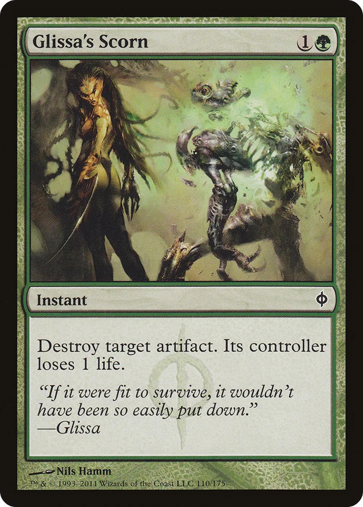 Glissa's Scorn · New Phyrexia