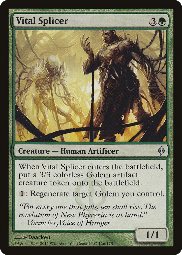 Vital Splicer · New Phyrexia