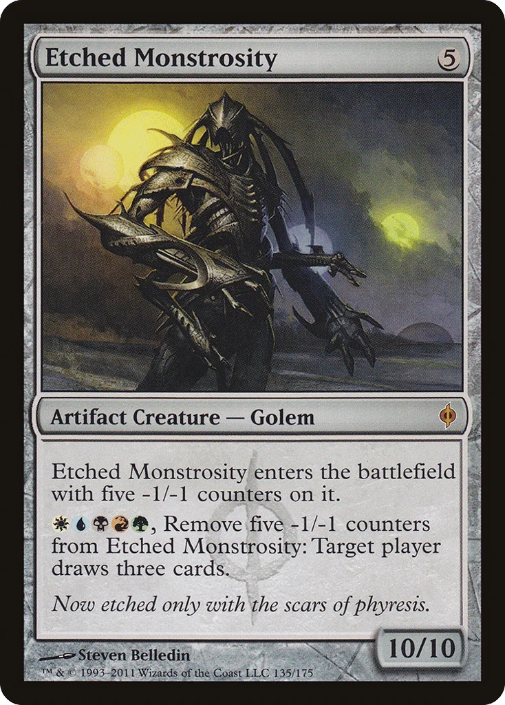 Etched Monstrosity · New Phyrexia
