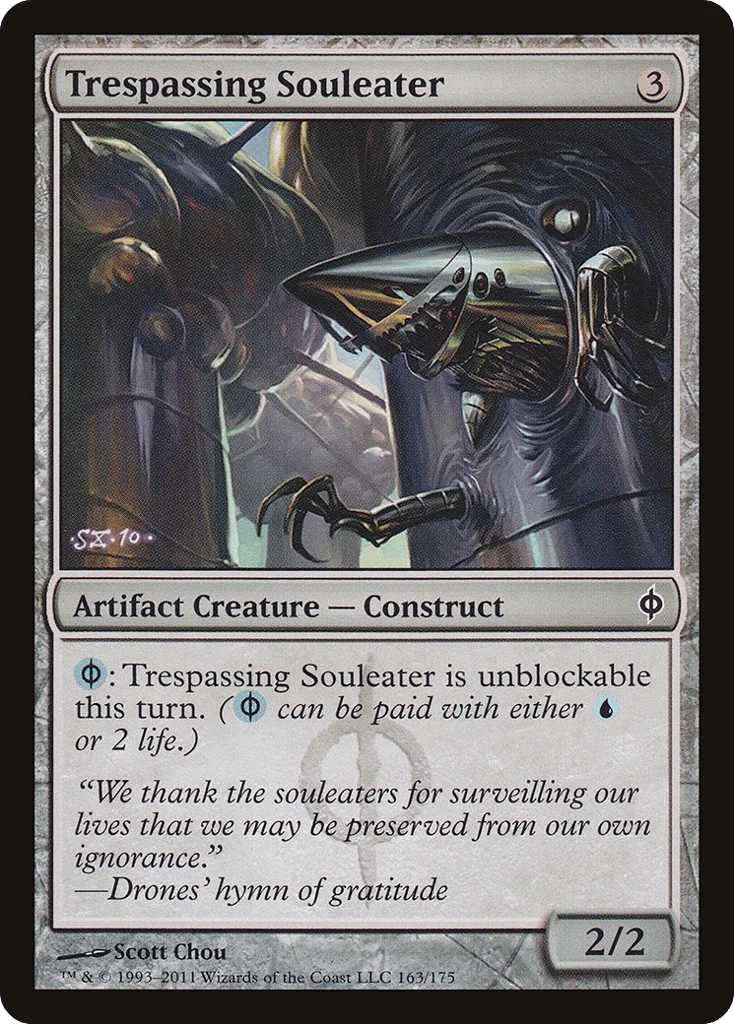 Trespassing Souleater · New Phyrexia