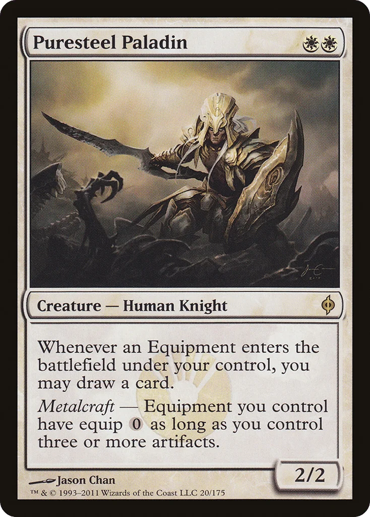 Puresteel Paladin · New Phyrexia