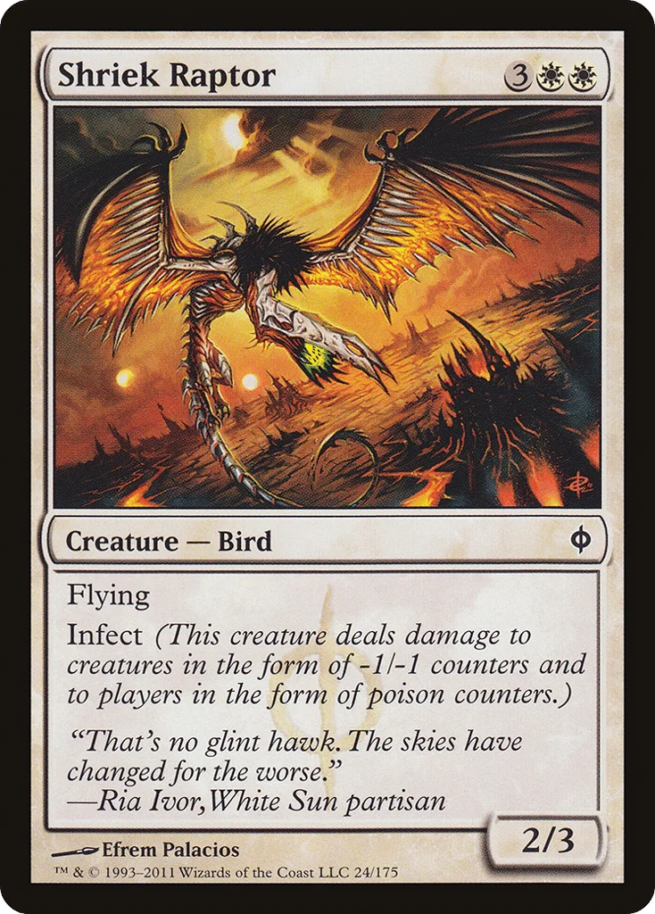 Shriek Raptor · New Phyrexia