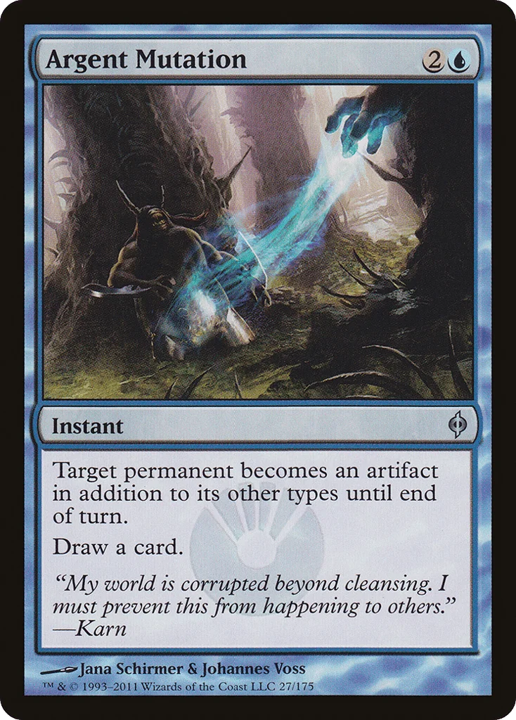 Argent Mutation · New Phyrexia