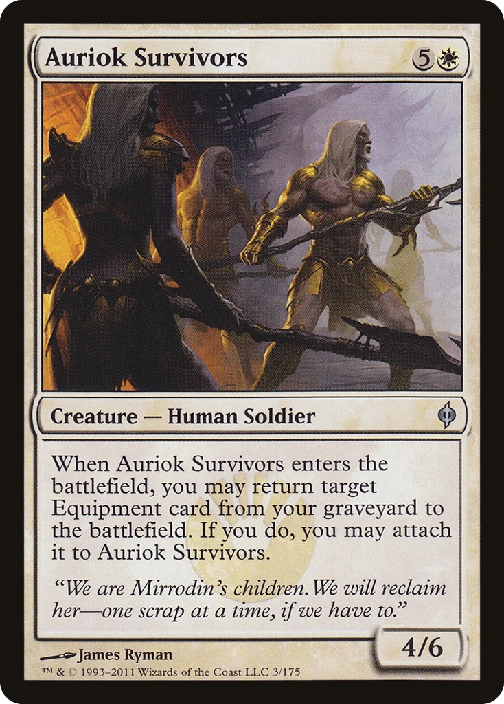 Auriok Survivors · New Phyrexia