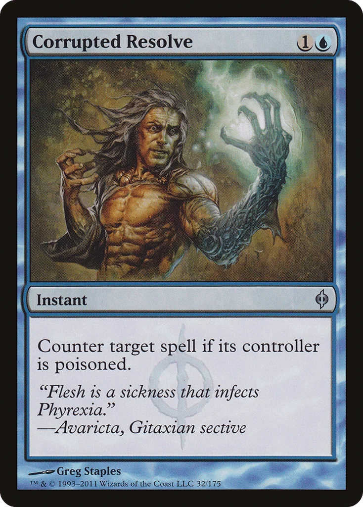 Corrupted Resolve · New Phyrexia