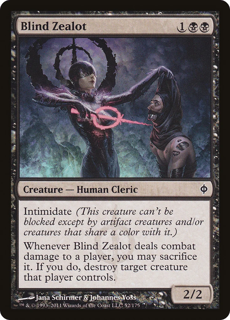 Blind Zealot · New Phyrexia