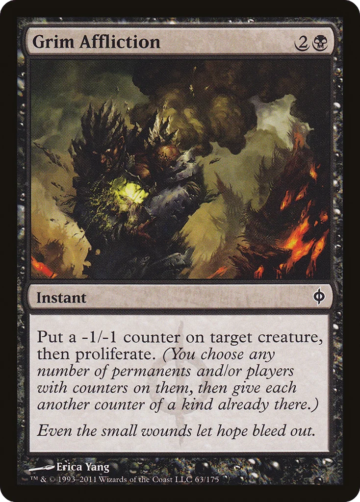 Grim Affliction · New Phyrexia