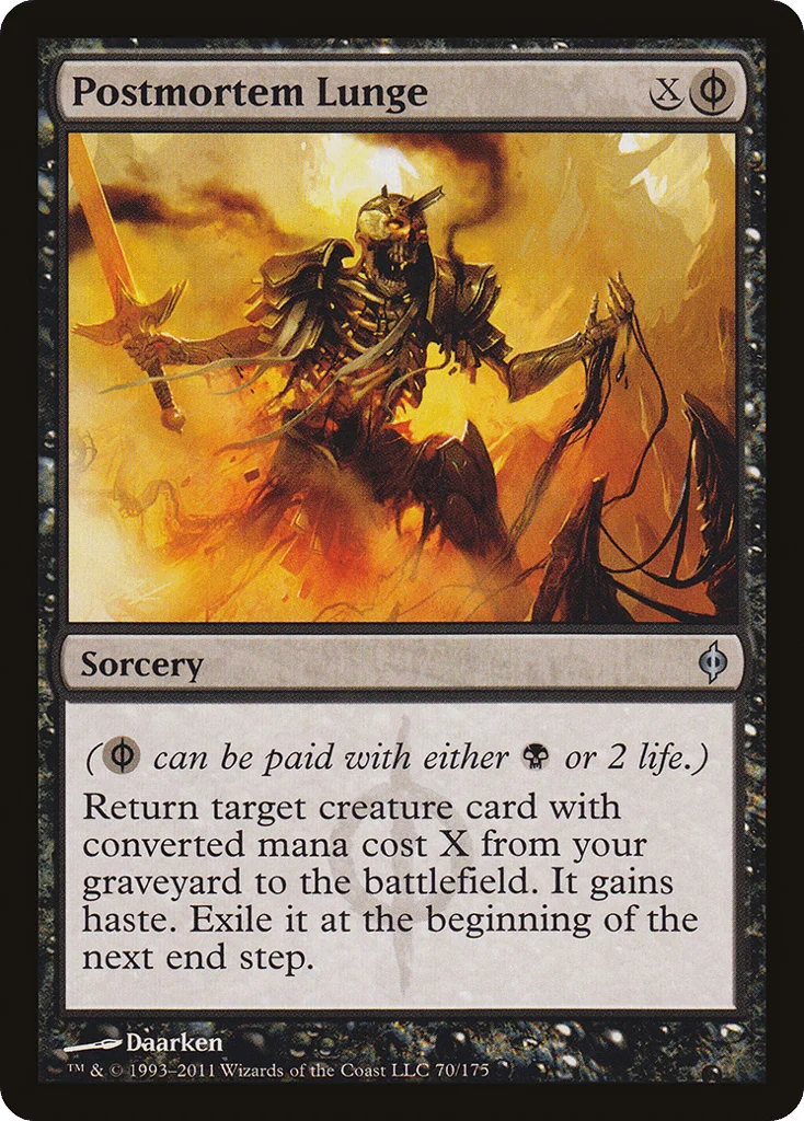 Postmortem Lunge · New Phyrexia