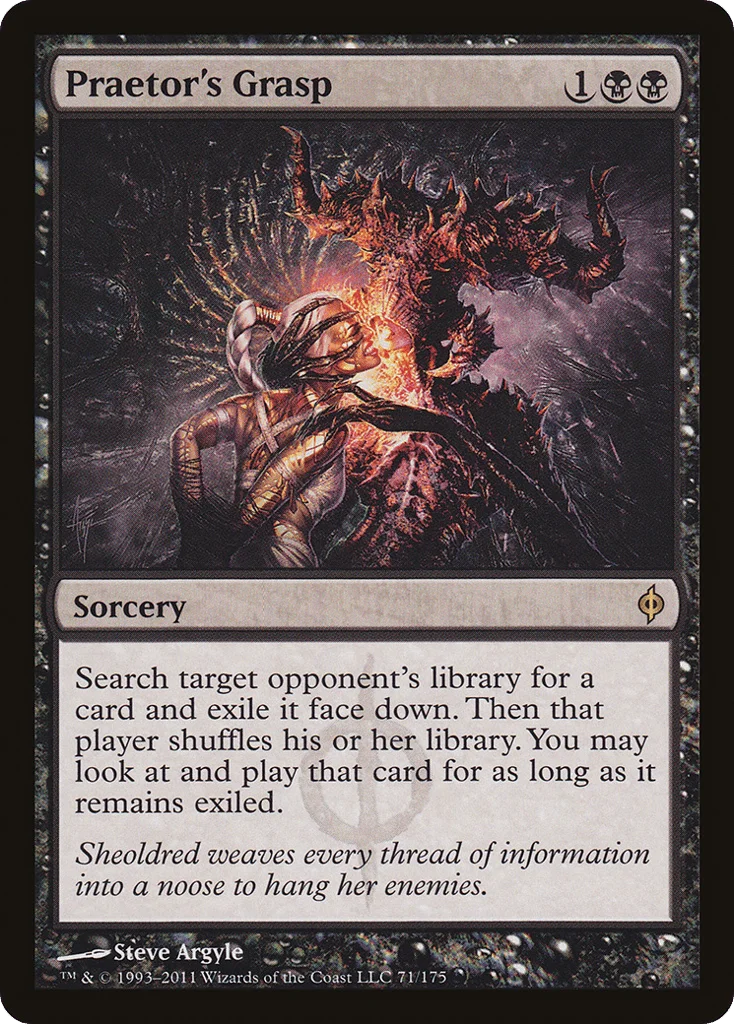 Praetor's Grasp · New Phyrexia