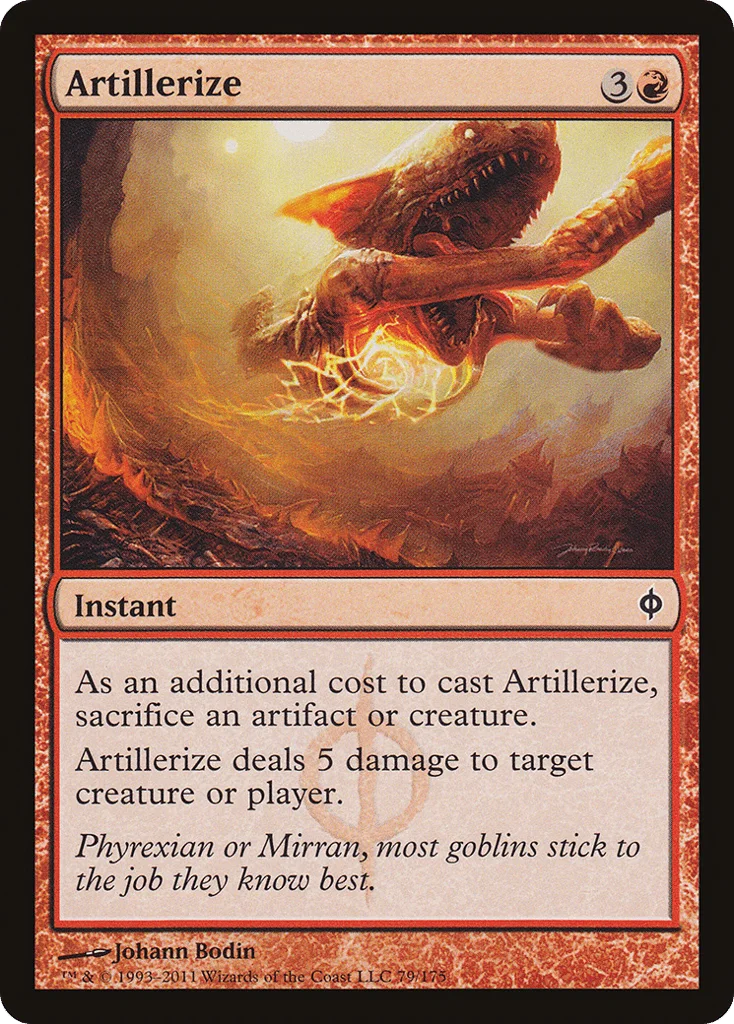 Artillerize · New Phyrexia