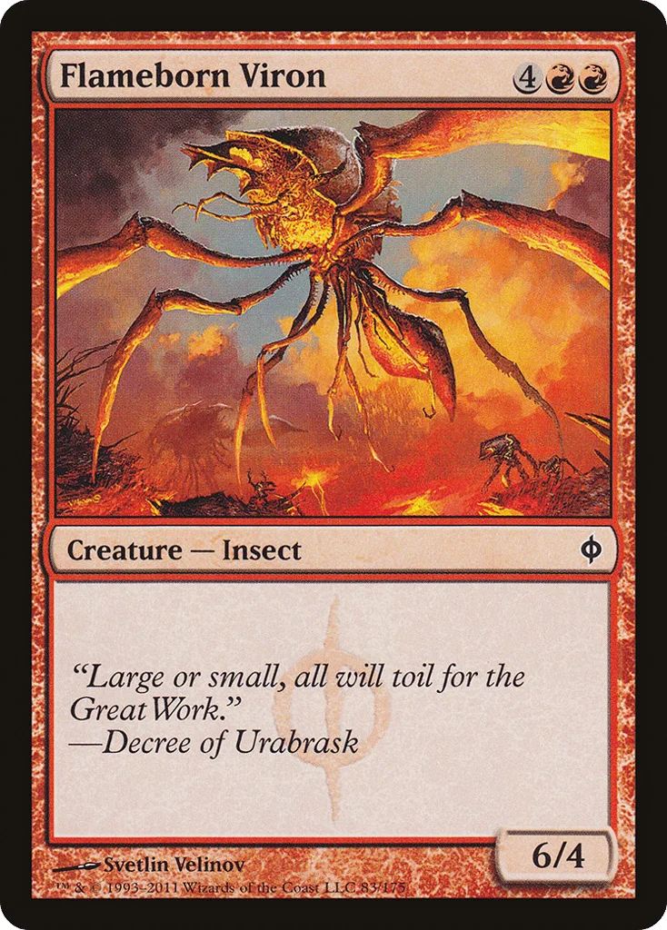 Flameborn Viron · New Phyrexia