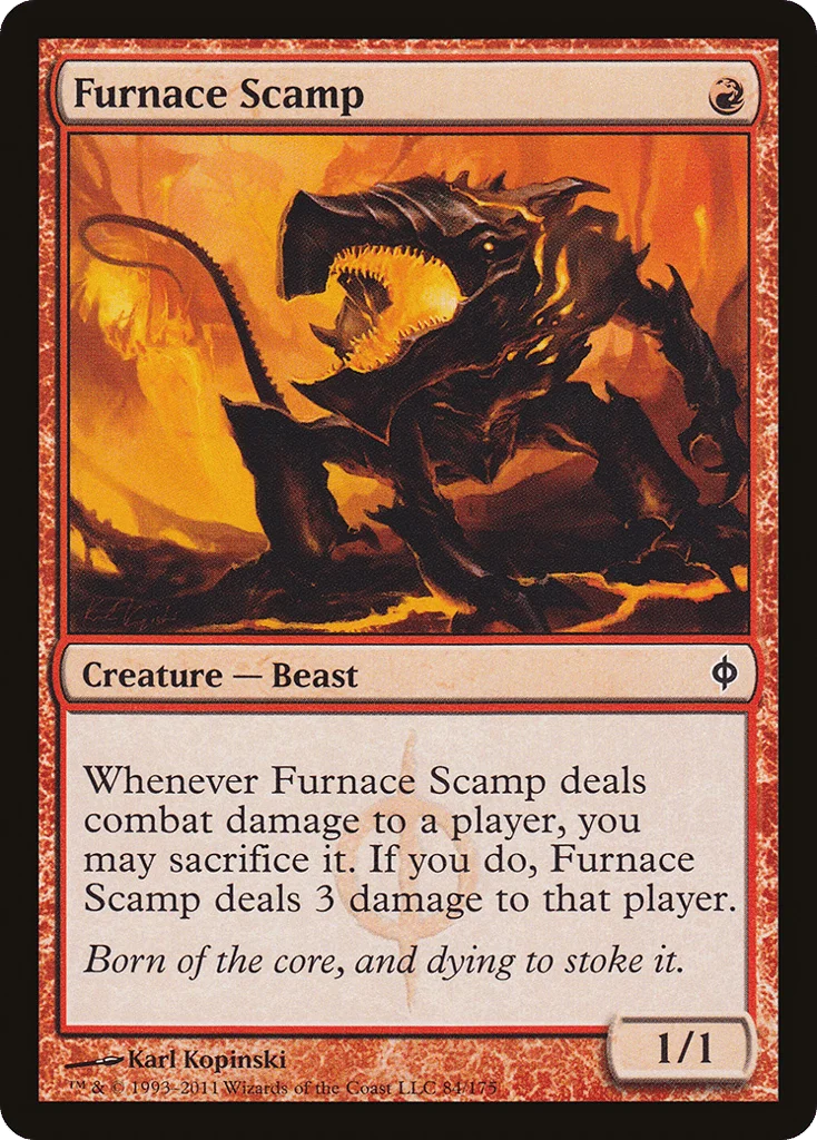 Furnace Scamp · New Phyrexia