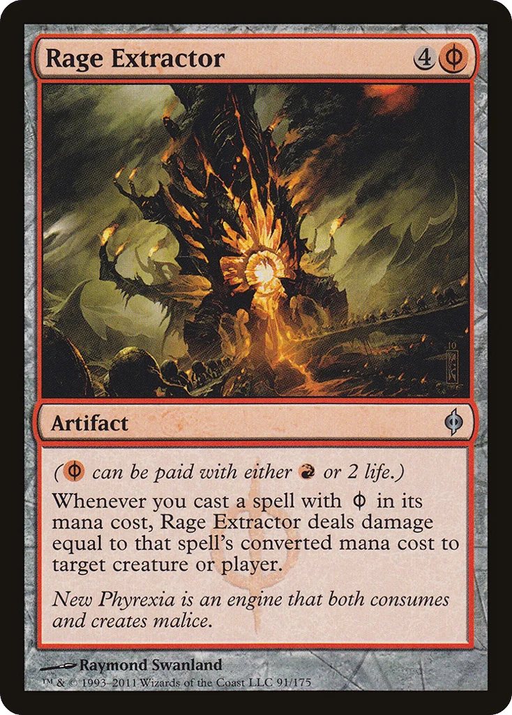 Rage Extractor · New Phyrexia