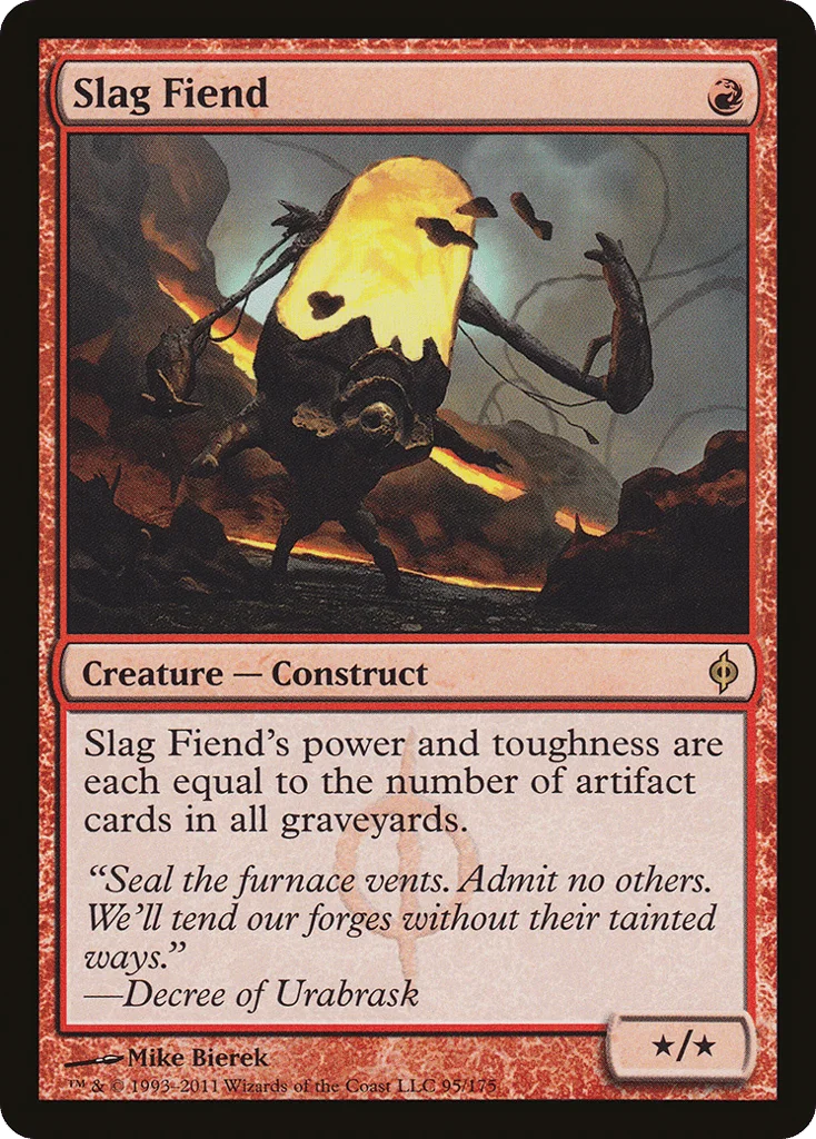 Slag Fiend · New Phyrexia