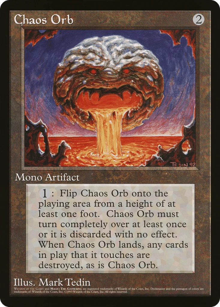 Chaos Orb · Oversized 90's Promos