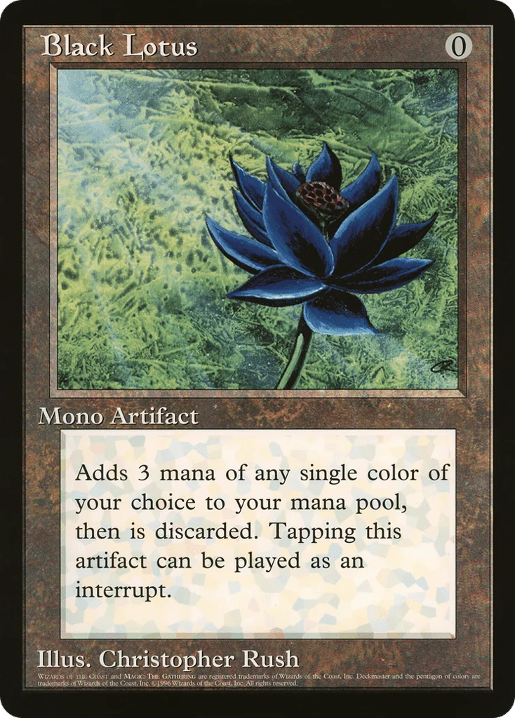 Black Lotus · Oversized 90's Promos