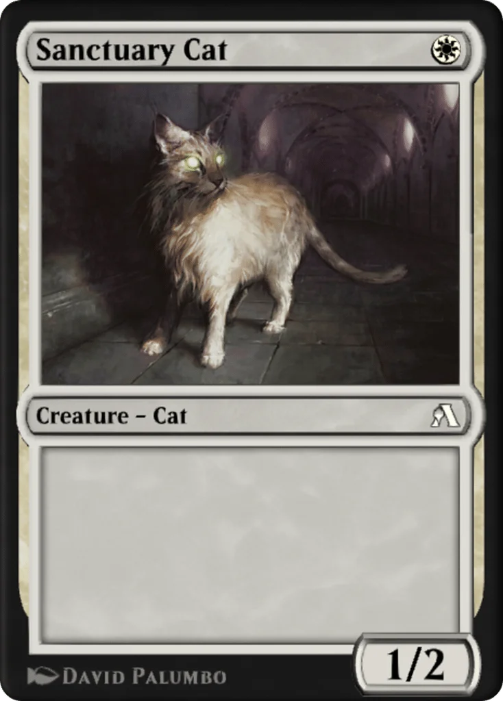 Sanctuary Cat · Arena New Player Experience Cards