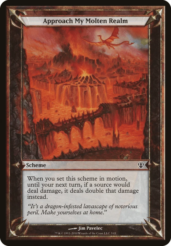 Approach My Molten Realm · Archenemy Schemes