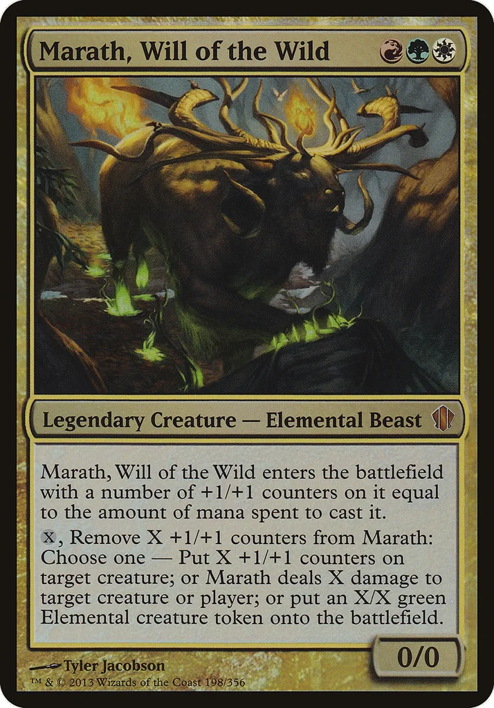 Marath, Will of the Wild · Commander 2013 Oversized
