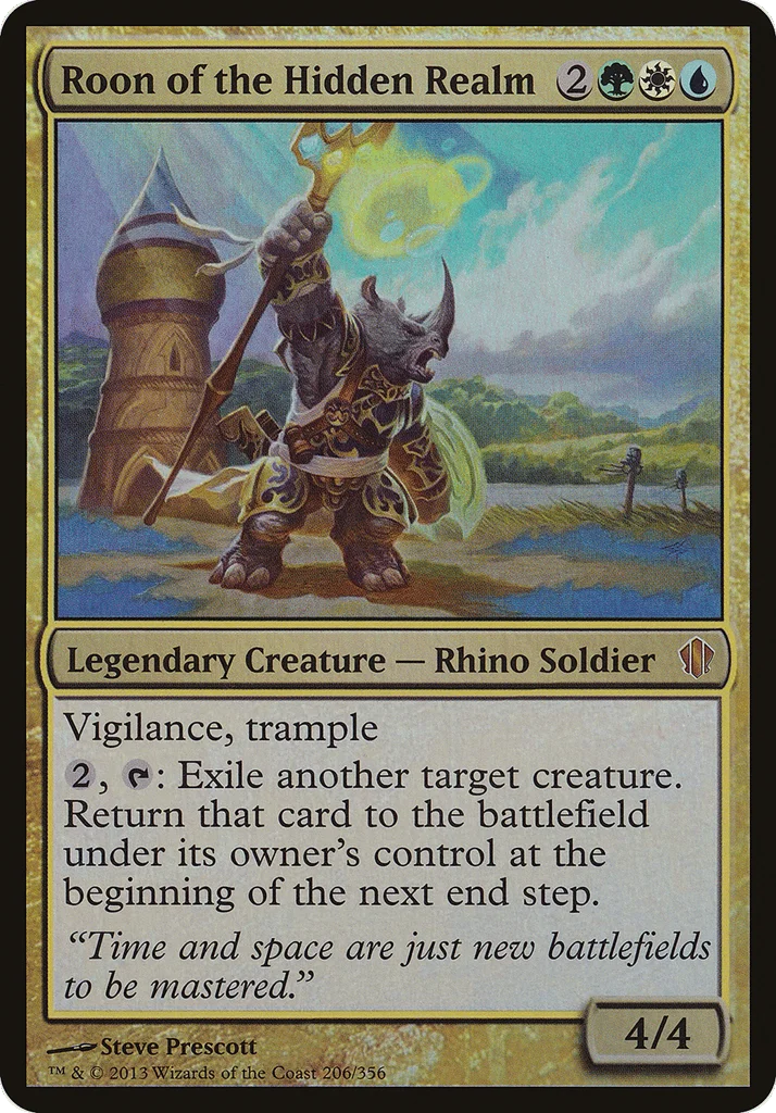 Roon of the Hidden Realm · Commander 2013 Oversized
