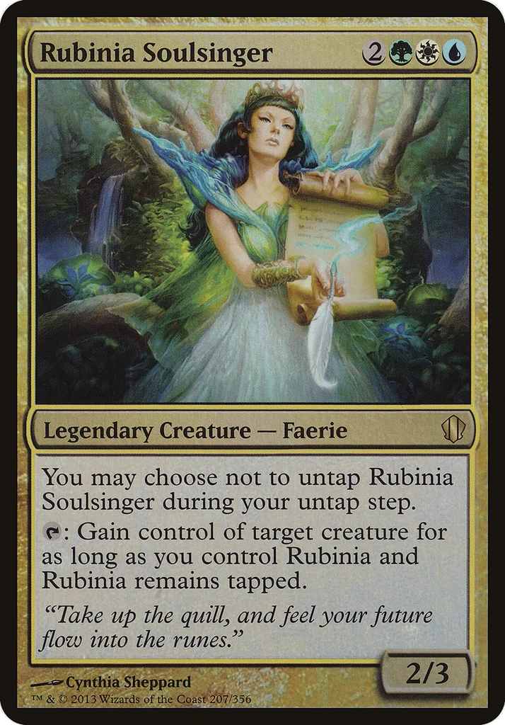 Rubinia Soulsinger · Commander 2013 Oversized