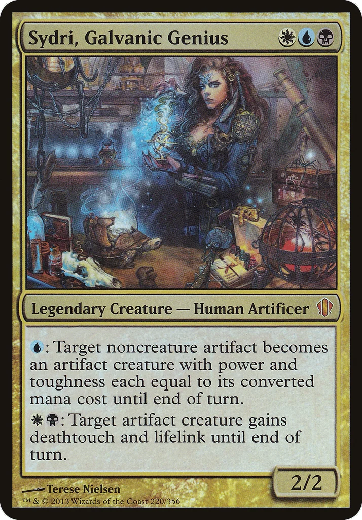 Sydri, Galvanic Genius · Commander 2013 Oversized