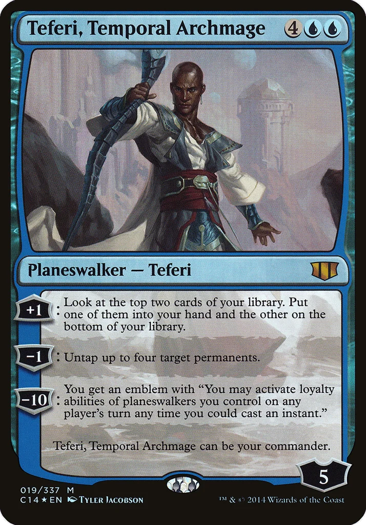 Teferi, Temporal Archmage · Commander 2014 Oversized