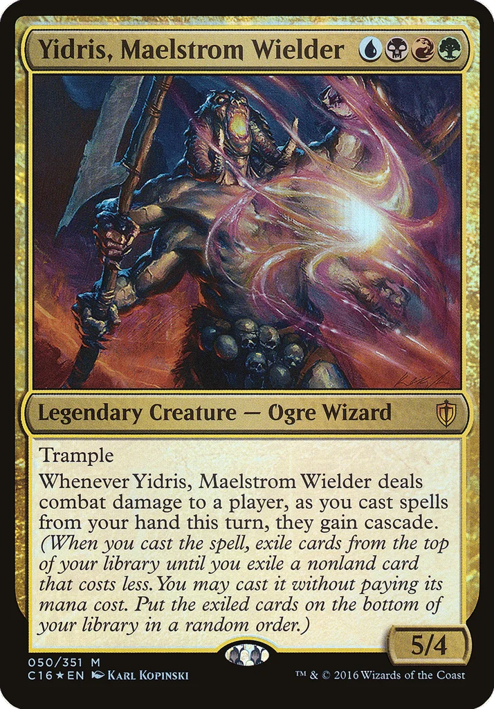 Yidris, Maelstrom Wielder · Commander 2016 Oversized