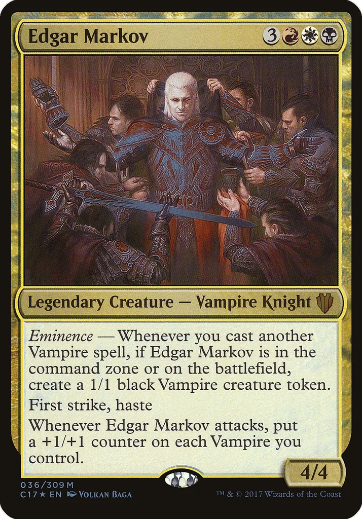 Edgar Markov · Commander 2017 Oversized
