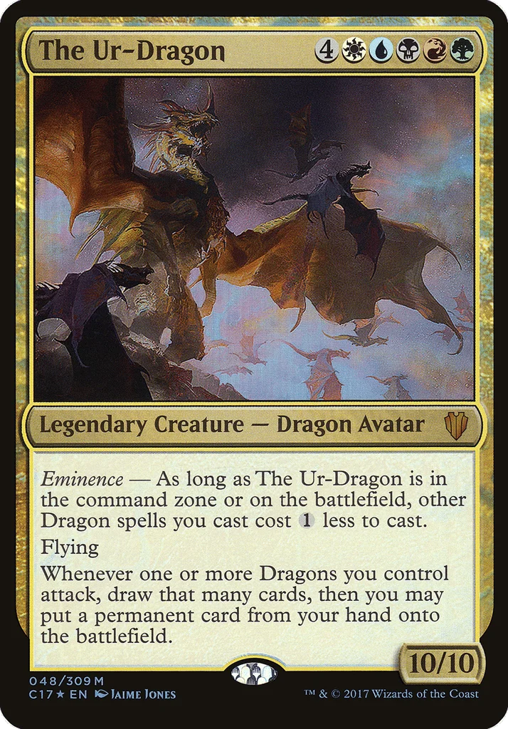 The Ur-Dragon · Commander 2017 Oversized