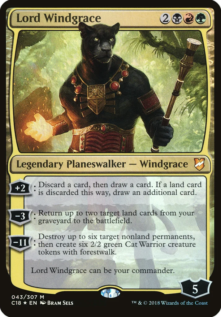Lord Windgrace · Commander 2018 Oversized