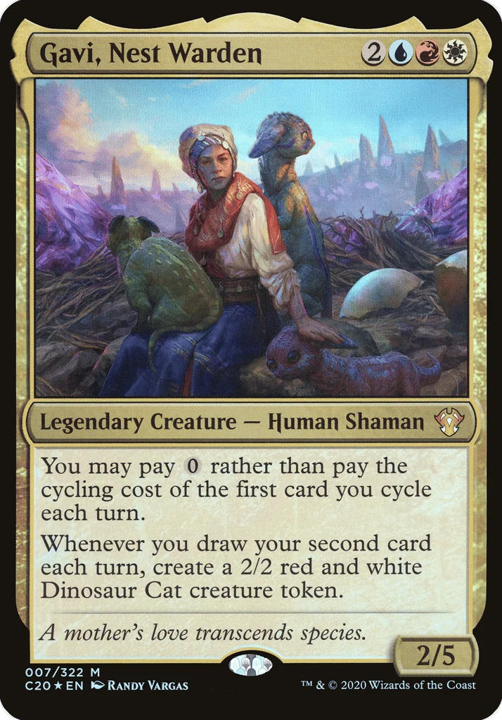 Gavi, Nest Warden · Commander 2020 Oversized