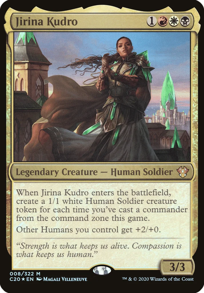 Jirina Kudro · Commander 2020 Oversized