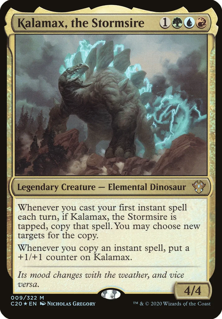 Kalamax, the Stormsire · Commander 2020 Oversized