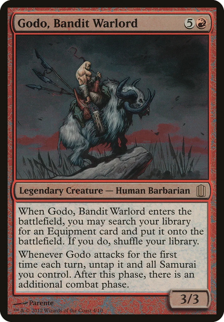 Godo, Bandit Warlord · Commander's Arsenal Oversized