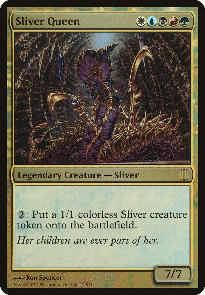 Sliver Queen · Commander's Arsenal Oversized
