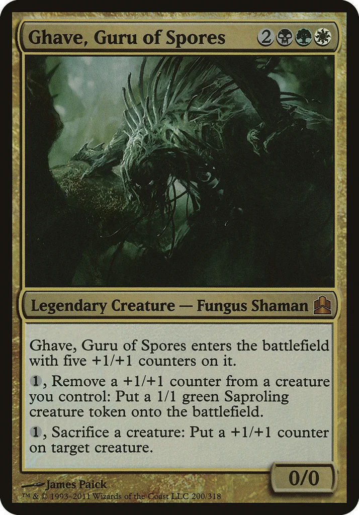 Ghave, Guru of Spores · Commander 2011 Oversized